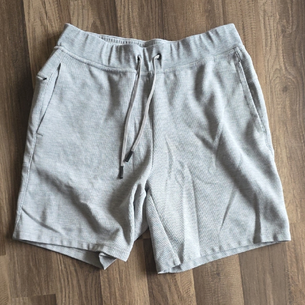 Light Gray Men's Athletic Shorts